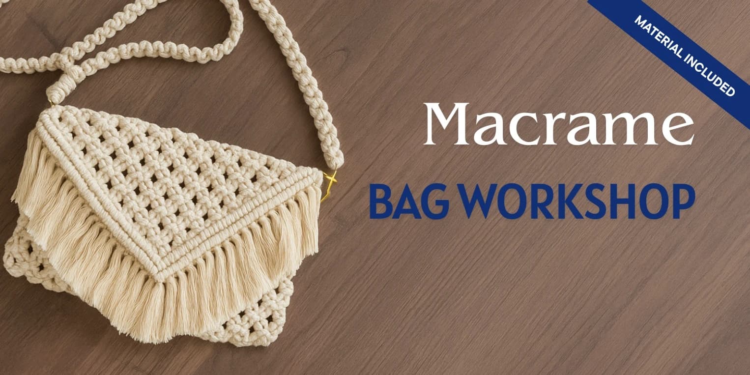 Macrame Bag - Craft Workshop | Slide 1