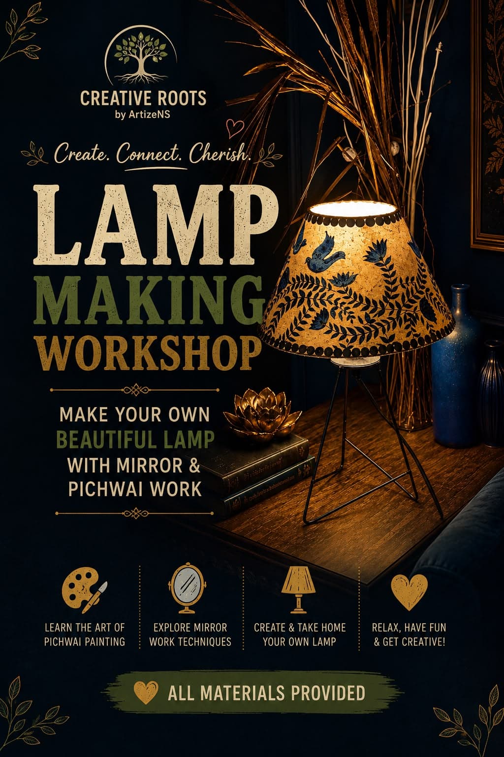 Lamp Making Workshop | Slide 1